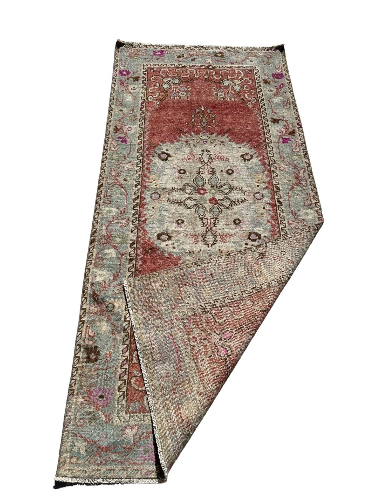 1960s Turkish Oushak Rug - The Art of Broken Pieces