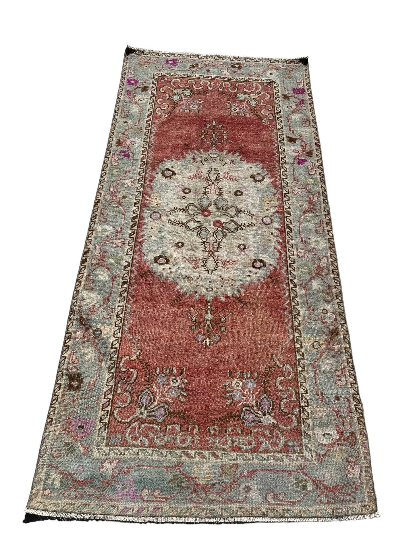 1960s Turkish Oushak Rug - The Art of Broken Pieces