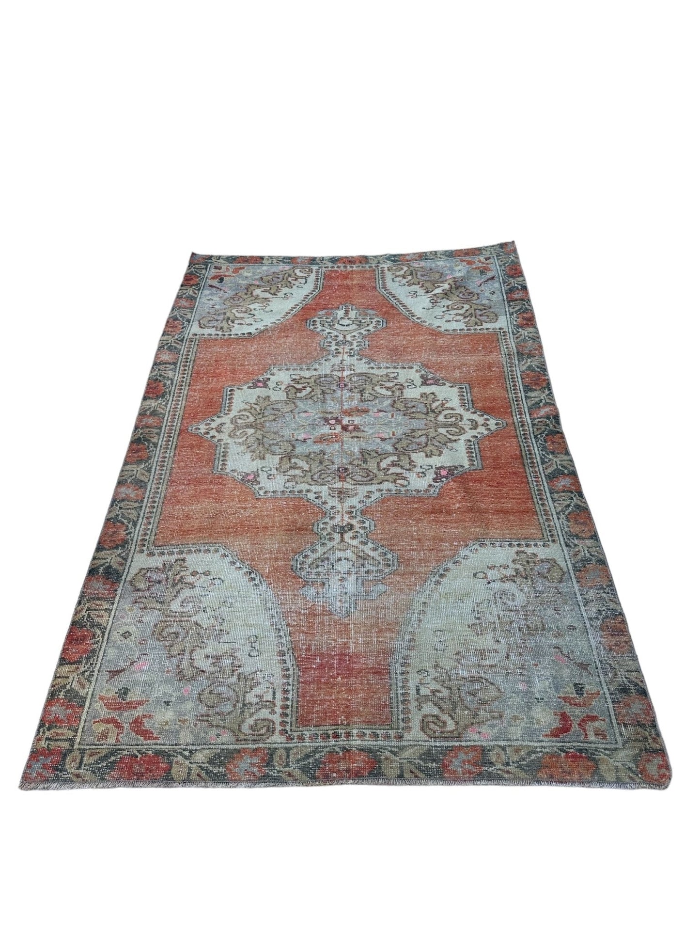 1970's Large Turkish Oushak Rug - The Art of Broken Pieces