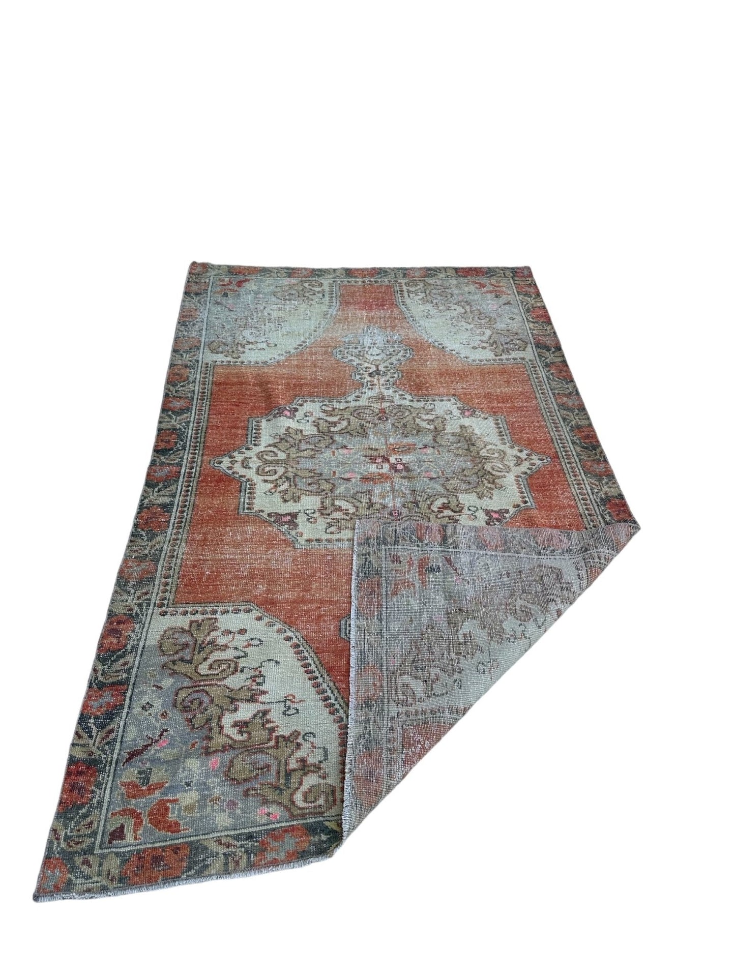 1970's Large Turkish Oushak Rug - The Art of Broken Pieces