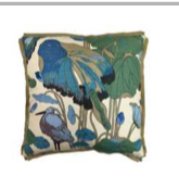 Pillow - GP & J Baker "Morpheus" Linen 24" x 24"