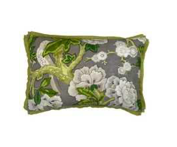 Pillow - Schumacher "Bermuda Blossom" in Slate 16x24
