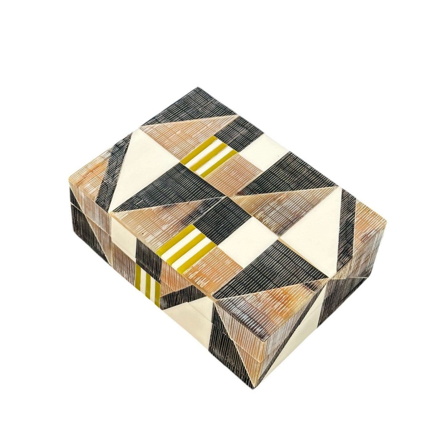 Bone and Horn Box (Geometric) - The Art of Broken Pieces