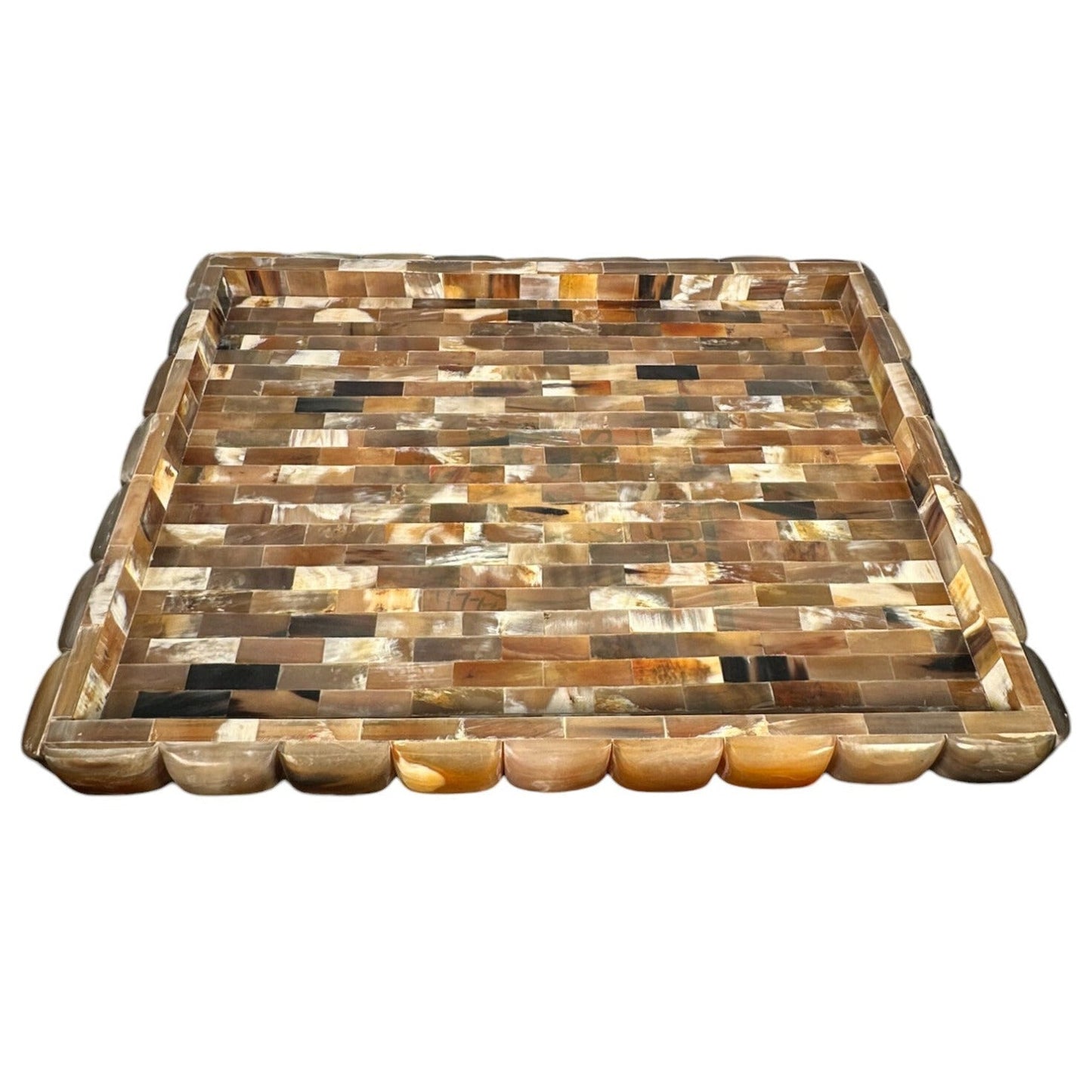 Bone and Horn Serving Tray - The Art of Broken Pieces