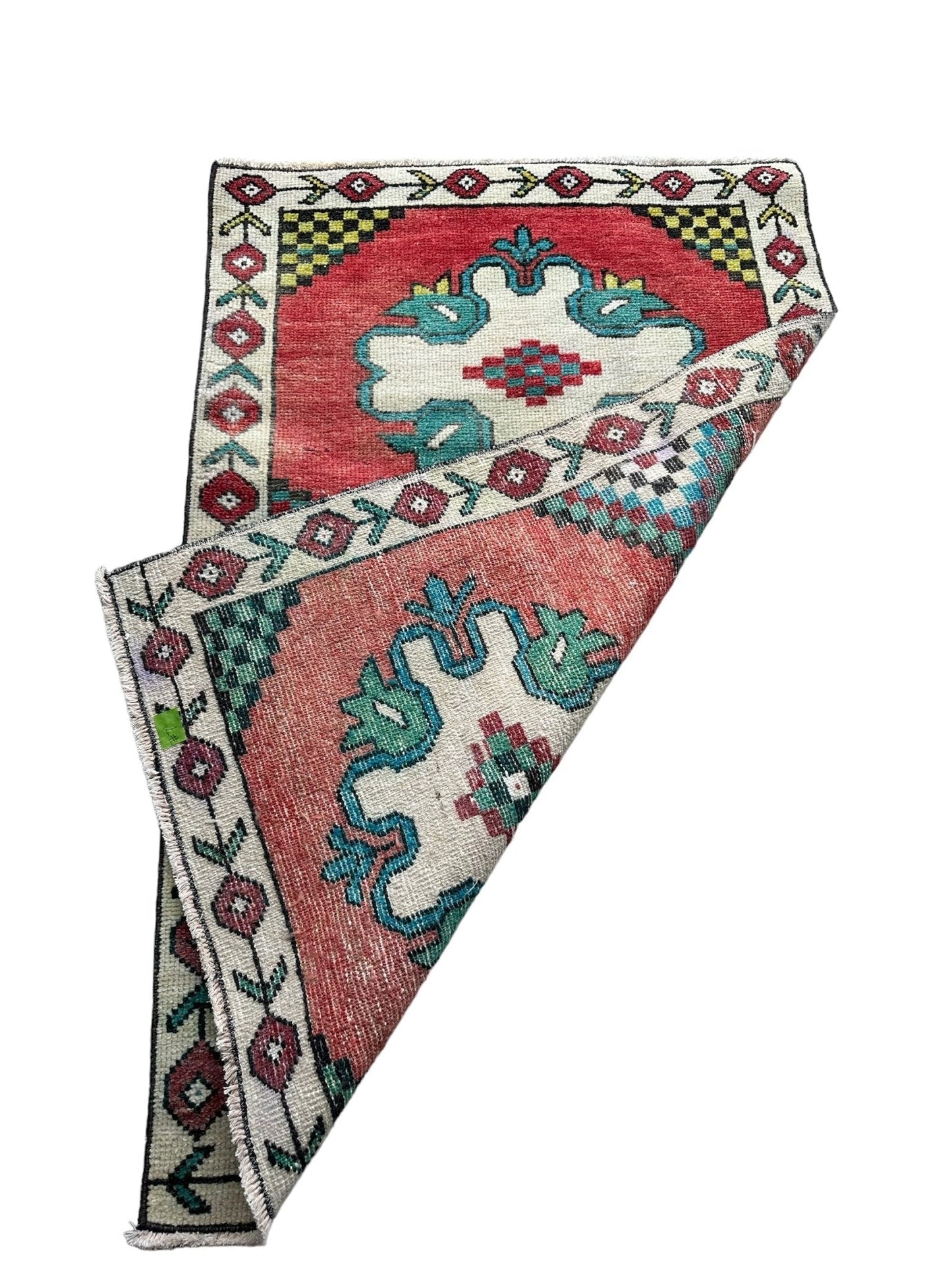 Caucasian Talish Vintage Rug - The Art of Broken Pieces