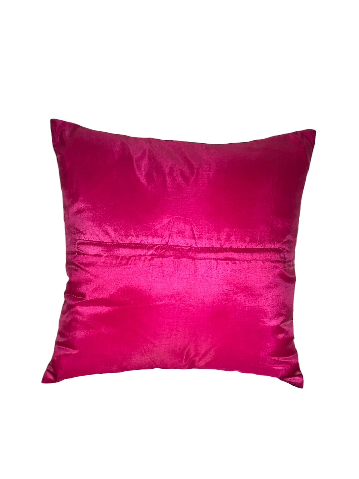 Chinese Pink Silk Imperial Dragon Pillow - The Art of Broken Pieces