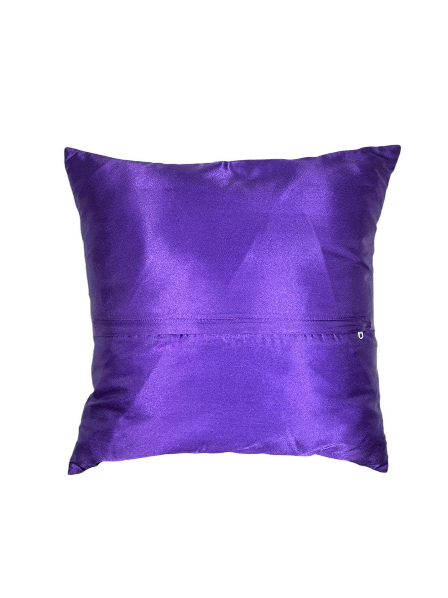 Chinese Purple Silk Imperial Dragon Pillow - The Art of Broken Pieces