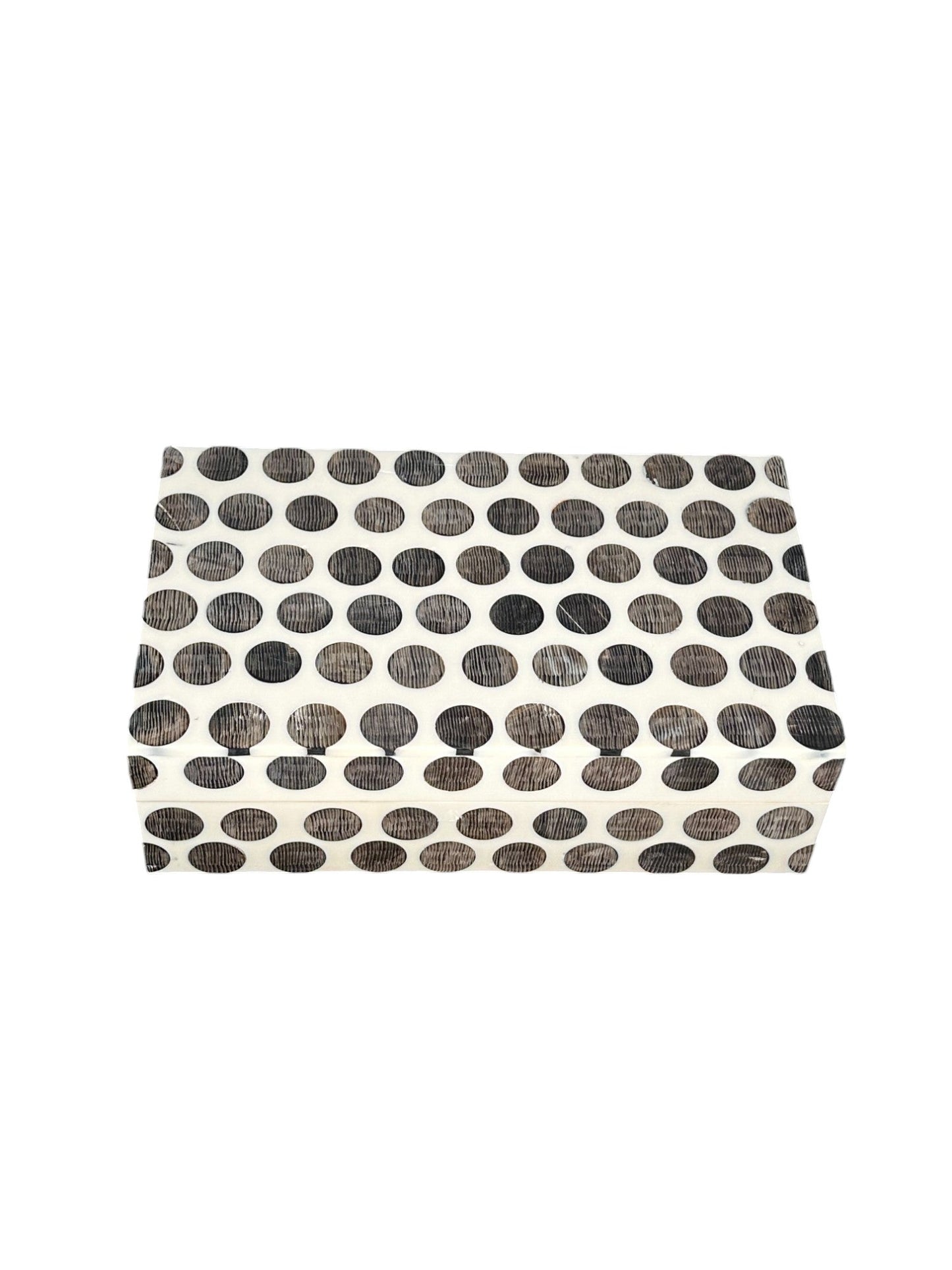 Chiseled Circles of Horn Box - The Art of Broken Pieces
