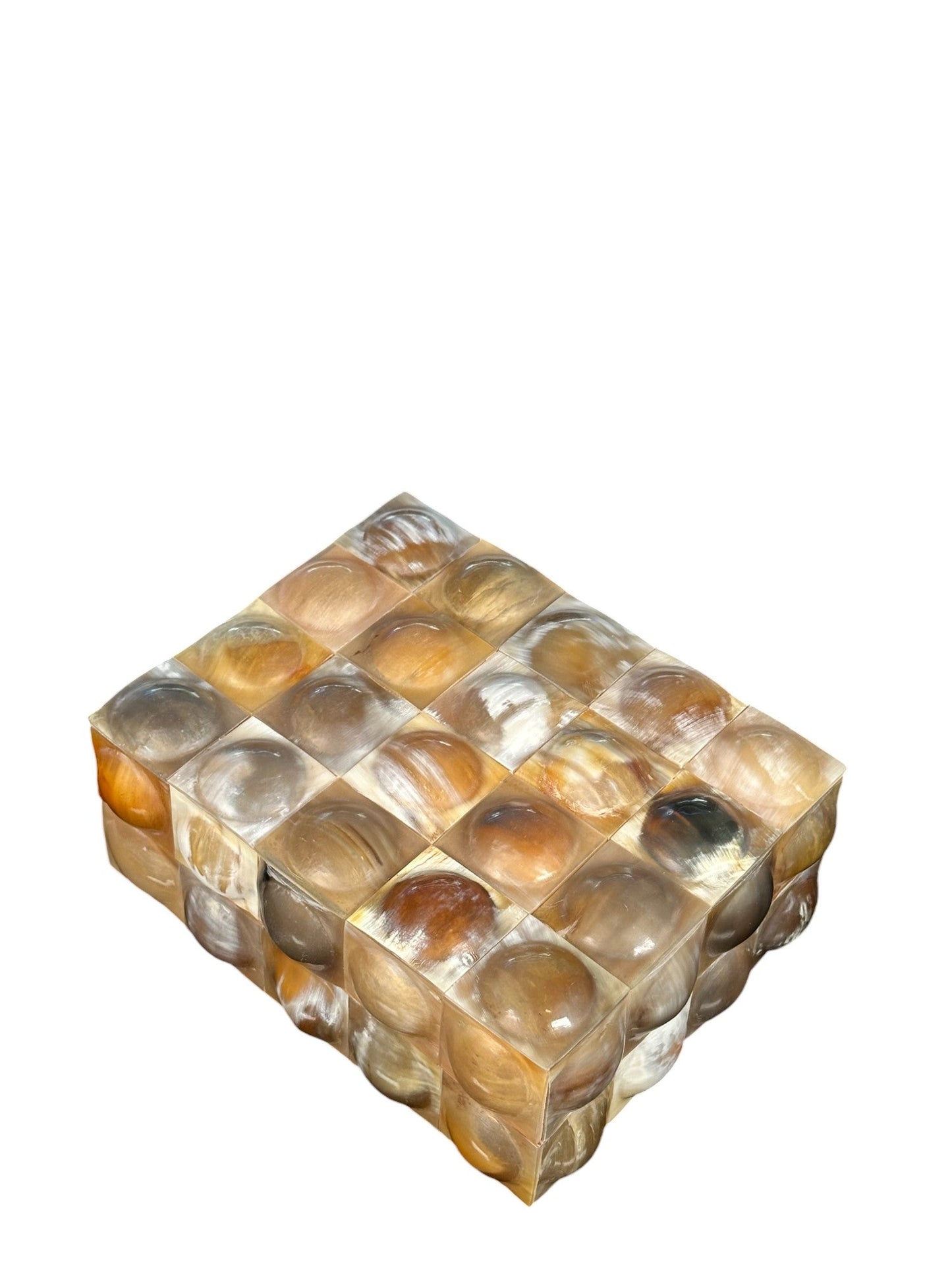 Convex Stone Decorative Box - The Art of Broken Pieces