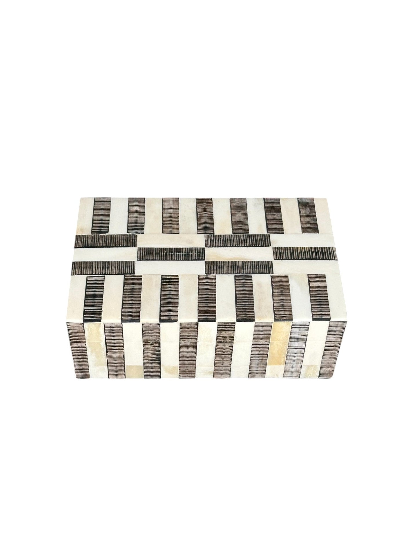 Geometric Horn & Bone Box - The Art of Broken Pieces