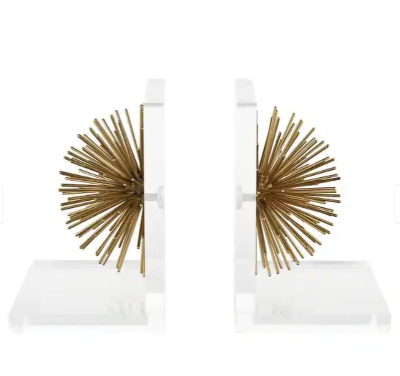 Hemispherical Bookends - The Art of Broken Pieces
