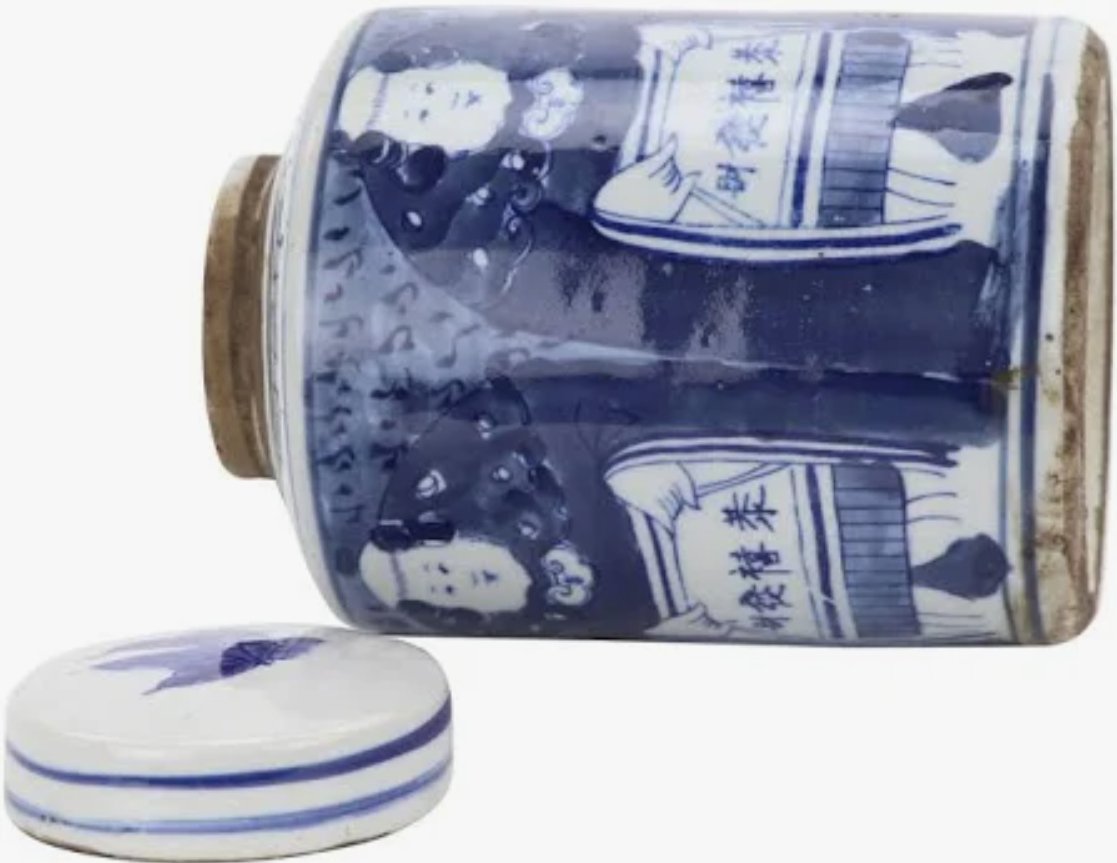 Lucky Boy Mini Tea Jar - The Art of Broken Pieces
