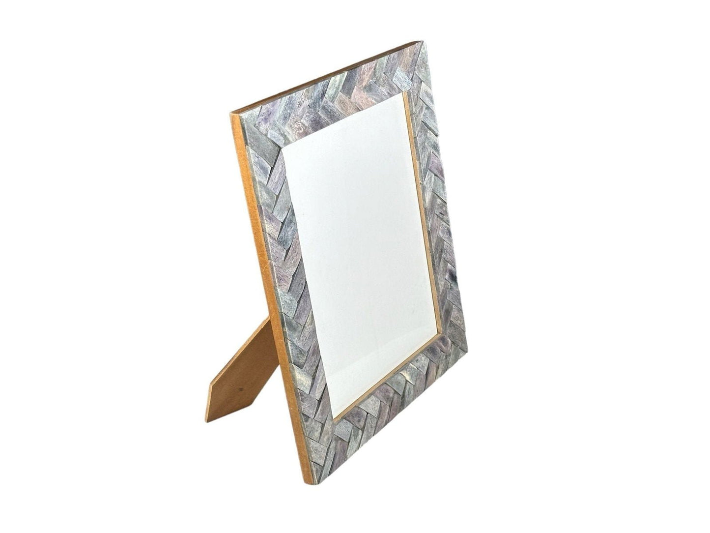 Mayfair Woven Bone Photo Frame - The Art of Broken Pieces