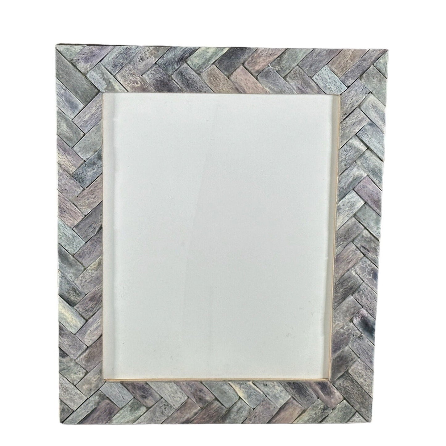 Mayfair Woven Bone Photo Frame - The Art of Broken Pieces
