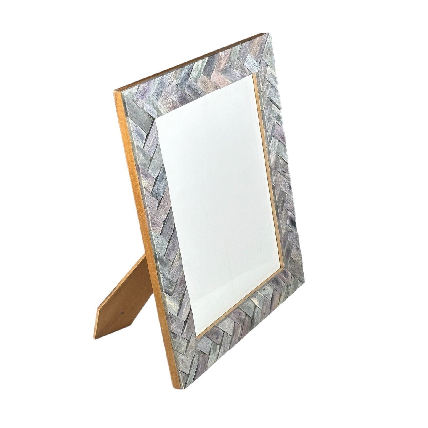 Mayfair Woven Bone Photo Frame - The Art of Broken Pieces