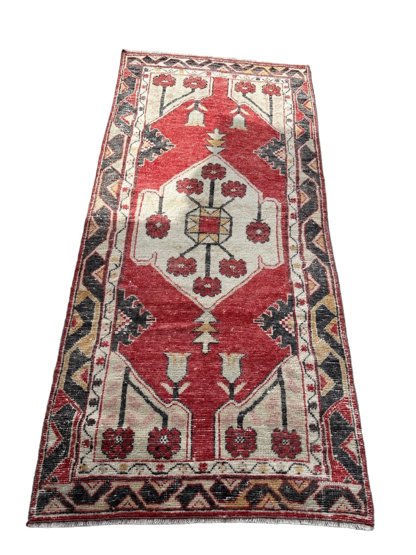 Turkish Tchal Vintage Rug - The Art of Broken Pieces