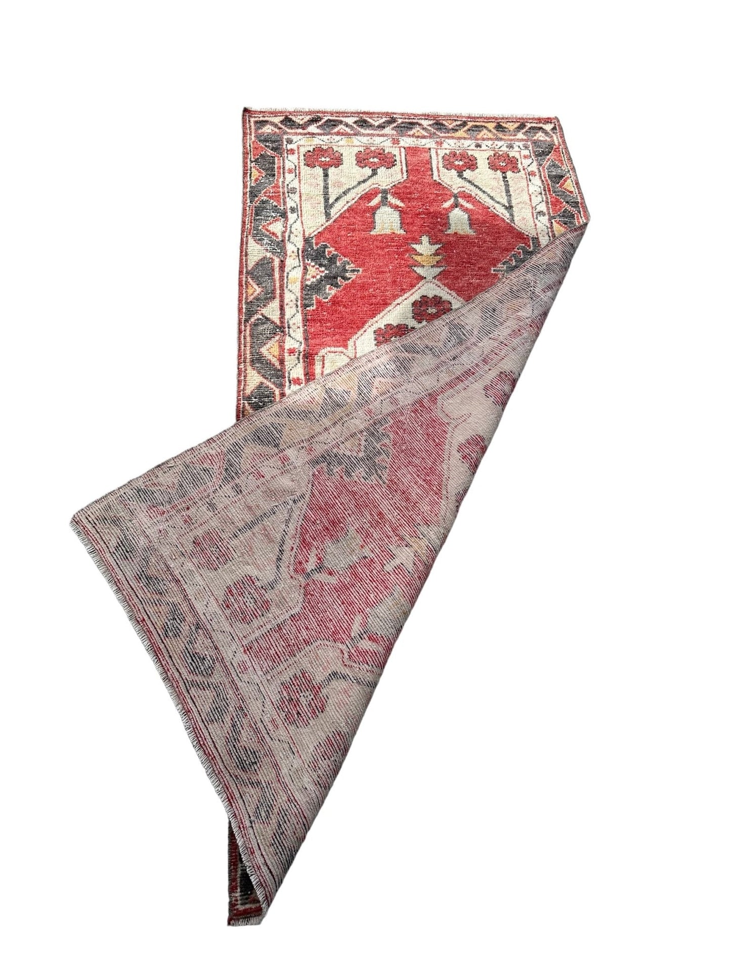 Turkish Tchal Vintage Rug - The Art of Broken Pieces