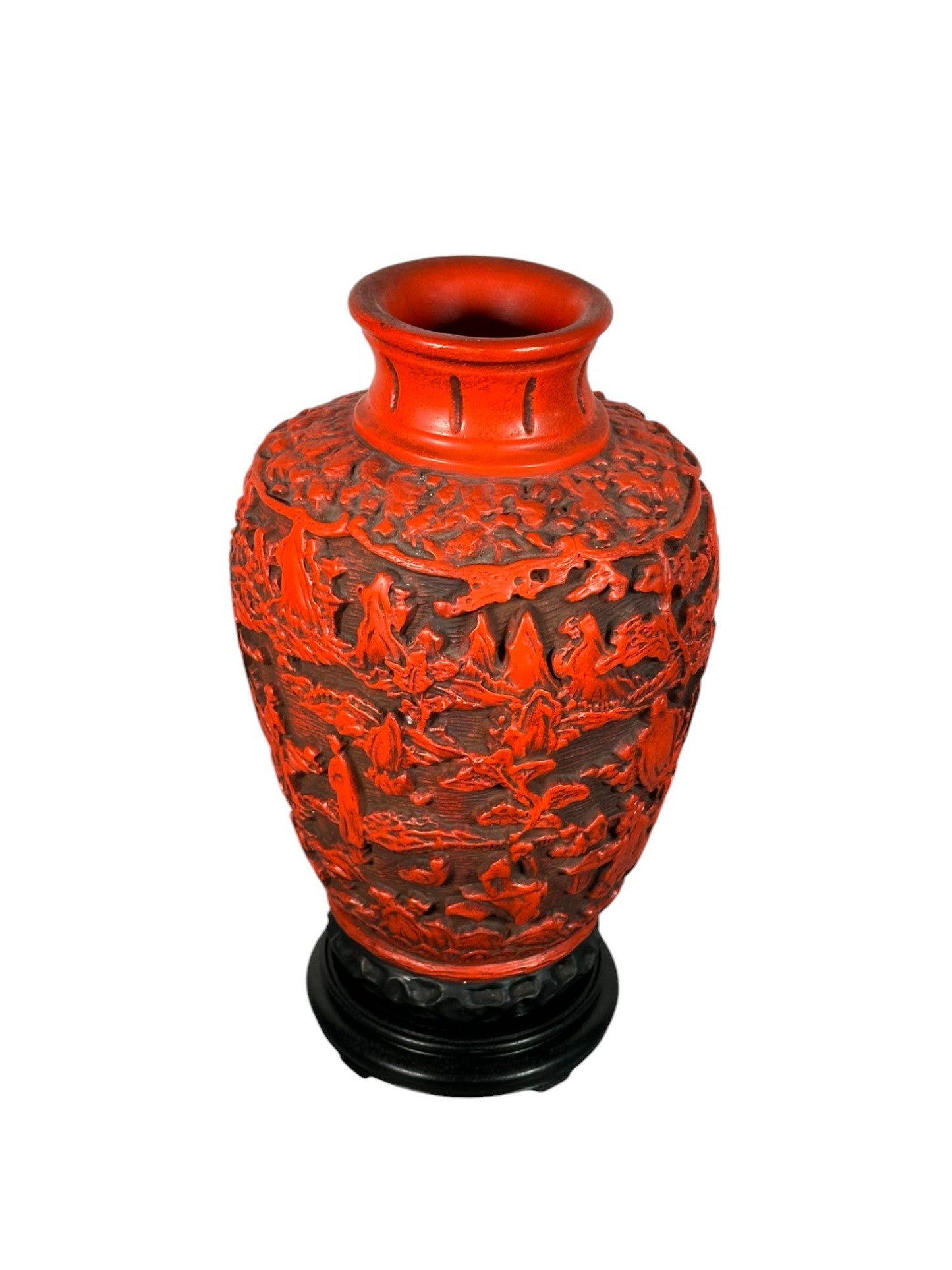 Vintage Vase - Chinoiserie Motif - The Art of Broken Pieces