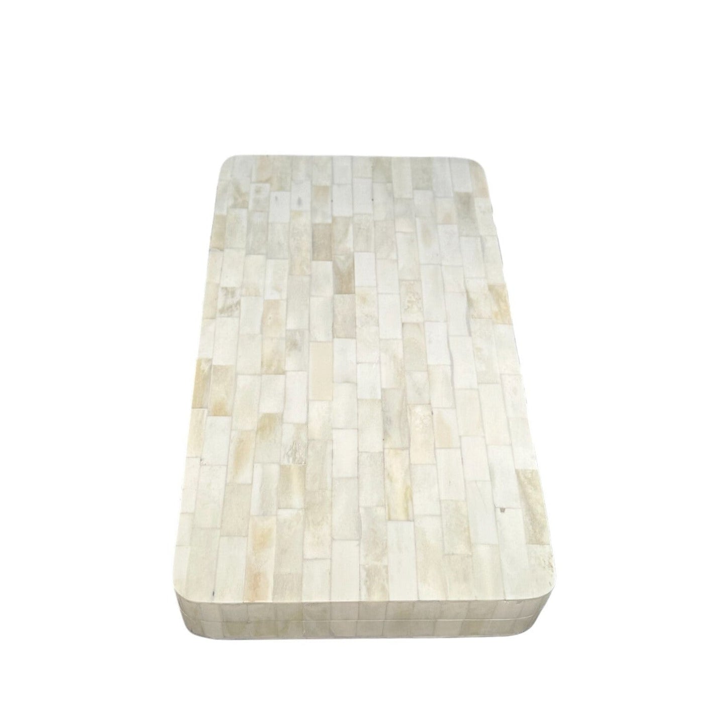 White Bone Backgammon Set - The Art of Broken Pieces