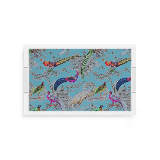 Pheasant Sauvage Orleans Acrylic Rectangle Decorative Tray - LaFayes