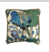 Pillow - GP & J Baker "Morpheus" Linen 24" x 24" - LaFayes