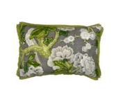 Pillow - Schumacher "Bermuda Blossom" in Slate 16x24 - LaFayes