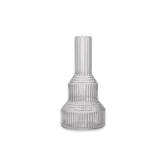 Small Pavilion Clear Vase - LaFayes