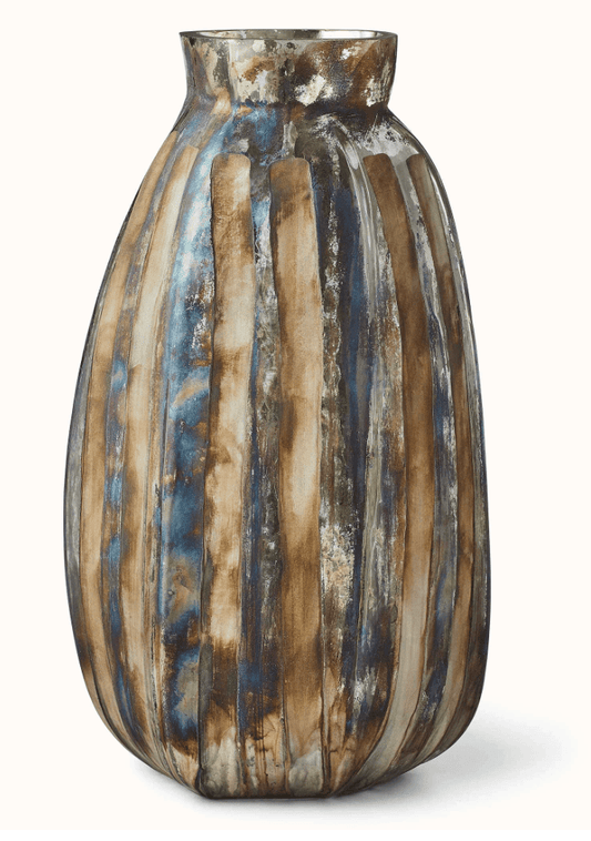 Tall Ripple Vase - Bronze - LaFayes